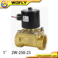 2w250-25 válvula de solenoide de irrigación normalmente cerrada de 1 pulgada fabricante
